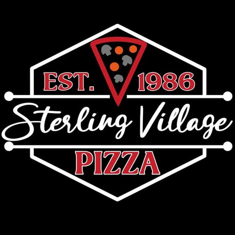 Sterling Village pizza logo